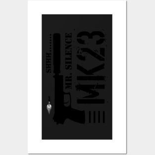 .MK 23 Mr. Silence Posters and Art